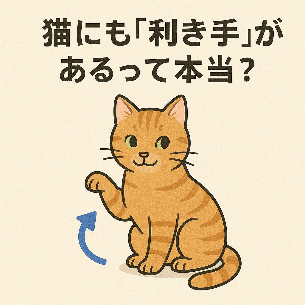 猫の利き手