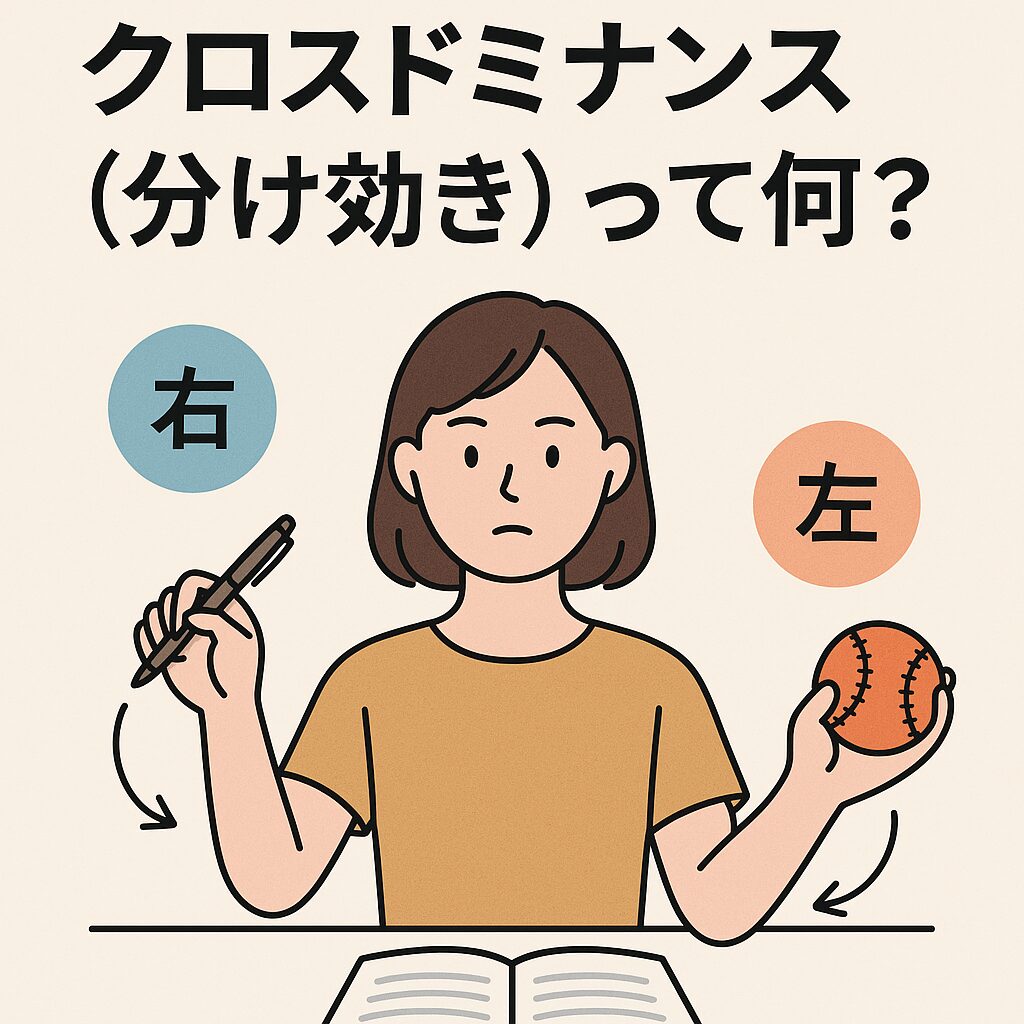 クロスドミナンス（分け効き）とは？